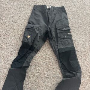 Fjallraven Gray Straight Leg Pants